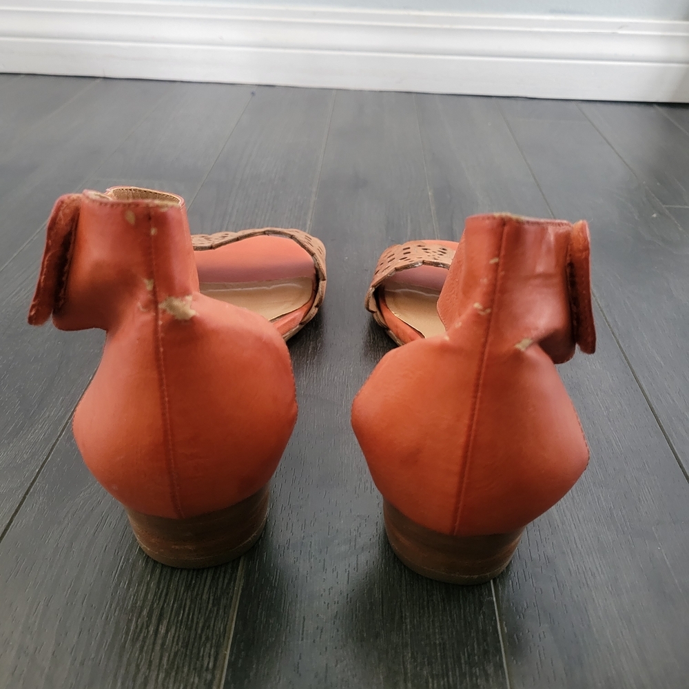 MIZ MOOZ ' The Mave ' Open-toe Perforated Leather Sandals US Size 10 - Picture 5 of 7